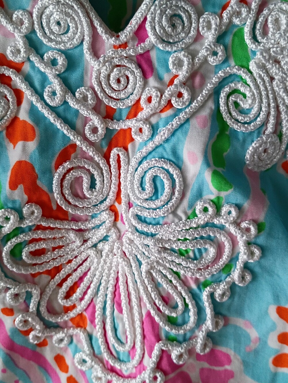 Lilly Pulitzer Gabby Jellies Be Jammin' Floral Embroider Preppy Nantucket Dress - Picture 4 of 9